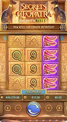 Secrets of Cleopatra · Panduan Mekanisme Fitur Infinity Reels dan Free Spins Secrets of Cleopatra